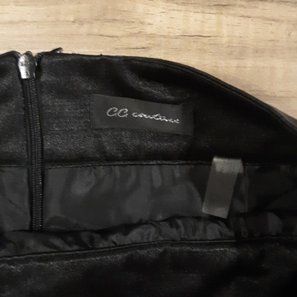 CC Couture Black Mini Skirt. - Picture 5 of 6